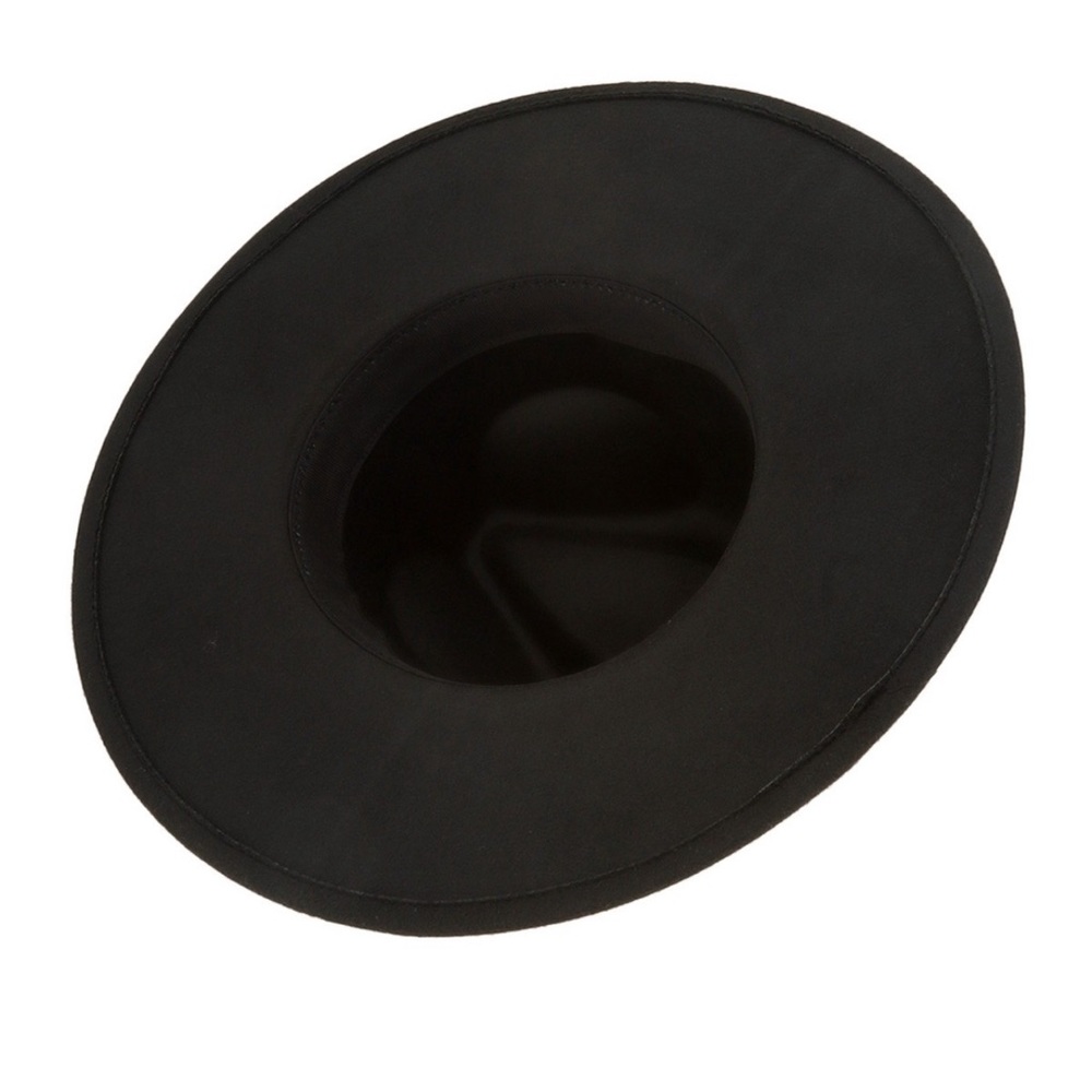 •Glam On• Felt Fedora Logo Hat (Red Edition) - Picture 7 of 14